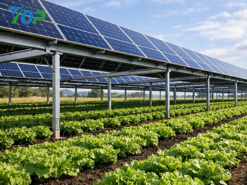 Nekazaritza-voltaikoa: nola hazi errendimendu handiko laboreak eguzki-panelen azpian