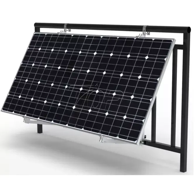 Balkoi fotovoltaikoa Tripode euskarria Kit