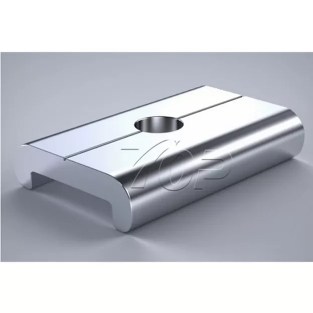 Aluminiozko Eguzki Panela Muntatzeko Rail Clamp